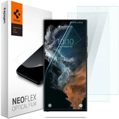 SPIGEN Samsung S22 Ultra SPIGEN NEOFLEX képernyővédő fólia 2db full screen, tok barát, ÁTLÁTSZÓ SPIGEN Samsung S22 Ultra SPIGEN NEOFLEX képernyővédő fólia 2db full screen, tok barát, ÁTLÁTSZÓ