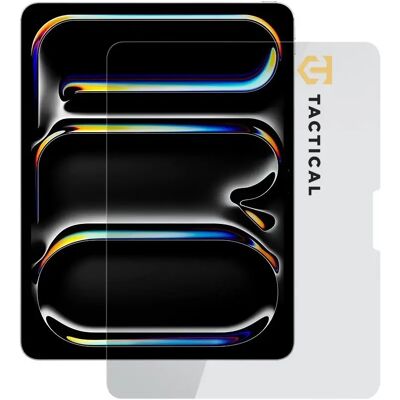 TACTICAL Glass Shield iPad Pro 13" (2024) kijelzővédő fólia. átlátszó TACTICAL Glass Shield iPad Pro 13" (2024) kijelzővédő fólia. átlátszó