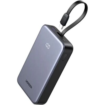 UGREEN PB505 Nexode Powerbank 20000mAh PD20W szürke UGREEN PB505 Nexode Powerbank 20000mAh PD20W szürke