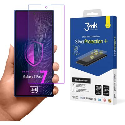 3MK Samsung Z Fold7 3MK SILVERPROTECTION+ képernyővédő fólia antibakteriális, külső kijelző, ÁTLÁTSZÓ 3MK Samsung Z Fold7 3MK SILVERPROTECTION+ képernyővédő fólia antibakteriális, külső kijelző, ÁTLÁTSZÓ