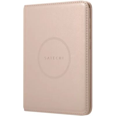 SATECHI Vegan-Leather FindAll nyomkövető útlevél tok Desert Rose SATECHI Vegan-Leather FindAll nyomkövető útlevél tok Desert Rose