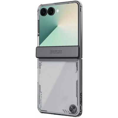 NILLKIN Samsung Z Flip7 NILLKIN ICEBLADE szilikon telefonvédő ütésállóság, kitámasztó, FEKETE NILLKIN Samsung Z Flip7 NILLKIN ICEBLADE szilikon telefonvédő ütésállóság, kitámasztó, FEKETE