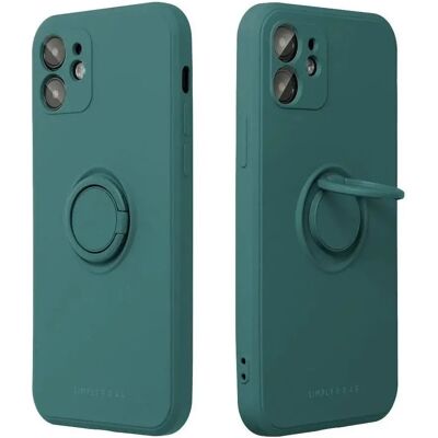 ROAR Amber szilikon hátlap kitámasztó gyűrűvel Samsung Galaxy S25 Plus zöld ROAR Amber szilikon hátlap kitámasztó gyűrűvel Samsung Galaxy S25 Plus zöld