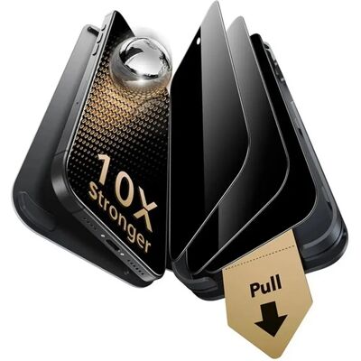 ESR CORNING GORILLA GLASS ULTRAFIT PRIVACY képernyővédő üveg 3db iPhone 17 Pro GP-181235 ESR CORNING GORILLA GLASS ULTRAFIT PRIVACY képernyővédő üveg 3db iPhone 17 Pro GP-181235