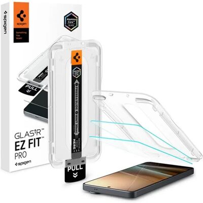 SPIGEN Samsung S26 Ultra GLASS TR EZ FIT PRO képernyővédő üveg 2db 9H átlátszó AGL11069 SPIGEN Samsung S26 Ultra GLASS TR EZ FIT PRO képernyővédő üveg 2db 9H átlátszó AGL11069