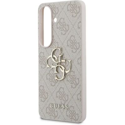 GUESS Samsung S26 4G BIG METAL LOGO műanyag telefonvédő bőr hatású hátlap RÓZSASZÍN GUHCS26S4GMGPI GUESS Samsung S26 4G BIG METAL LOGO műanyag telefonvédő bőr hatású hátlap RÓZSASZÍN GUHCS26S4GMGPI