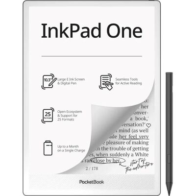 POCKETBOOK InkPad One 10.3" 32GB matt fekete PB1030-8-WW POCKETBOOK InkPad One 10.3" 32GB matt fekete PB1030-8-WW