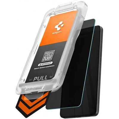 SPIGEN Samsung S26 GLASS TR EZ FIT PRO HD képernyővédő üveg 2.5D 9H + segédkeret átlátszó AGL11098 SPIGEN Samsung S26 GLASS TR EZ FIT PRO HD képernyővédő üveg 2.5D 9H + segédkeret átlátszó AGL11098