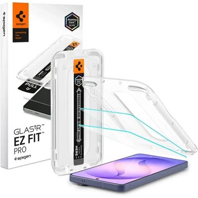 SPIGEN Samsung S26 GLASS TR EZ FIT PRO képernyővédő üveg 2db 2.5D 9H átlátszó AGL11092 SPIGEN Samsung S26 GLASS TR EZ FIT PRO képernyővédő üveg 2db 2.5D 9H átlátszó AGL11092