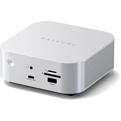 SATECHI Thunderbolt 5 CubeDock SSD foglalattal ezüst ST-DT5CES-EU SATECHI Thunderbolt 5 CubeDock SSD foglalattal ezüst ST-DT5CES-EU