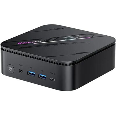 BLACKVIEW Ryzen 5 7430U 16GB 512GB SSD mini PC Szürke MP100 PRO BLACKVIEW Ryzen 5 7430U 16GB 512GB SSD mini PC Szürke MP100 PRO