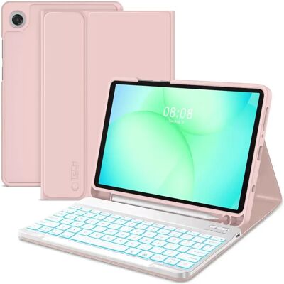 TECH-PROTECT Sc Pen + Keyboard oldalra nyíló kitámasztható mappa tok ceruza tartóval és billentyűzettel Samsung Galaxy Tab A11 / Tab A9 rózsaszín SP114246 TECH-PROTECT Sc Pen + Keyboard oldalra nyíló kitámasztható mappa tok ceruza tartóval és billentyűzettel Samsung Galaxy Tab A11 / Tab A9 rózsaszín SP114246