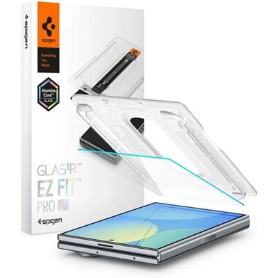 SPIGEN GLASS TR EZ FIT PRO HD képernyővédő üveg 2.5D 9H + segédkeret Samsung Galaxy Z Fold8 átlátszó AGL11942 SPIGEN GLASS TR EZ FIT PRO HD képernyővédő üveg 2.5D 9H + segédkeret Samsung Galaxy Z Fold8 átlátszó AGL11942
