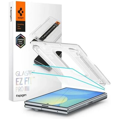 SPIGEN GLASS TR EZ FIT PRO HD képernyővédő üveg 2db 2.5D 9H + segédkeret Samsung Galaxy Z Fold8 átlátszó AGL11943 SPIGEN GLASS TR EZ FIT PRO HD képernyővédő üveg 2db 2.5D 9H + segédkeret Samsung Galaxy Z Fold8 átlátszó AGL11943