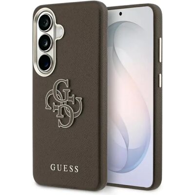 GUESS ZONE Grained Big 4G Metal Logo tok Samsung Galaxy S26 Plus barna SP114027 GUESS ZONE Grained Big 4G Metal Logo tok Samsung Galaxy S26 Plus barna SP114027