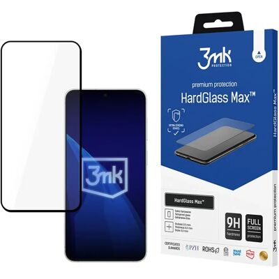 3MK HardGlass Max képernyővédő üveg Samsung S26 FE/S25 FE fekete 3MK HardGlass Max képernyővédő üveg Samsung S26 FE/S25 FE fekete