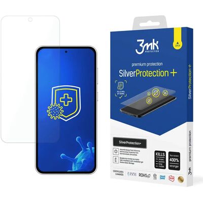 3MK Samsung S23 FE 3MK SILVERPROTECTION+ képernyővédő fólia antibakteriális, 0.21mm, ÁTLÁTSZÓ 3MK Samsung S23 FE 3MK SILVERPROTECTION+ képernyővédő fólia antibakteriális, 0.21mm, ÁTLÁTSZÓ