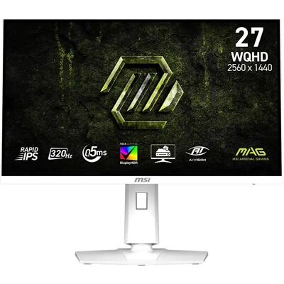 MSI MAG 274QRFW X32 Fehér 9S6-3CE49H-028 MSI MAG 274QRFW X32 Fehér 9S6-3CE49H-028