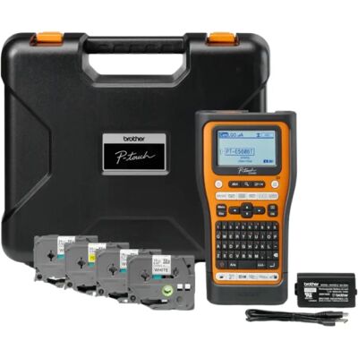 Brother PT-E560BTSP Pro címkézőgép 180 dpi USB Bluetooth vágó kit Brother PT-E560BTSP Pro címkézőgép 180 dpi USB Bluetooth vágó kit