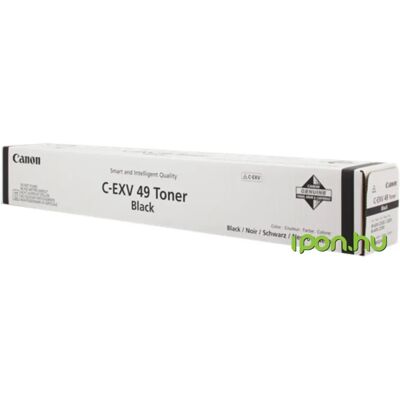 Canon C-EXV49 Fekete EREDETI Canon C-EXV49 Fekete EREDETI