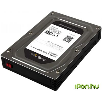 STARTECH 25SAT35HDD - 2.5” to 3.5” SATA Aluminum Hard Drive Adapter Enclosure STARTECH 25SAT35HDD - 2.5” to 3.5” SATA Aluminum Hard Drive Adapter Enclosure