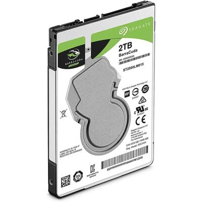Seagate BarraCuda 2TB 2.5" 5400rpm 128MB SATA ST2000LM015 Seagate BarraCuda 2TB 2.5" 5400rpm 128MB SATA ST2000LM015