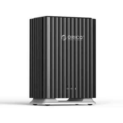 ORICO 9728C3-EU 2x 2.5-3.5" SATA HDD/SSD USB 3 C-A külső DAS ház fekete ORICO 9728C3-EU 2x 2.5-3.5" SATA HDD/SSD USB 3 C-A külső DAS ház fekete