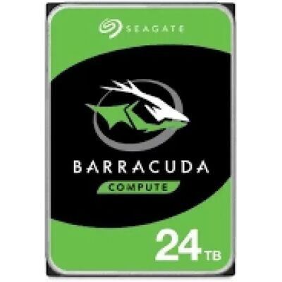 Seagate BarraCuda 24TB 3.5" 7200rpm 512MB SATA ST24000DM001 Seagate BarraCuda 24TB 3.5" 7200rpm 512MB SATA ST24000DM001