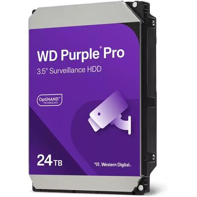 Western Digital Purple Pro 24TB 3.5" 7200rpm 512MB SATA WD241PURP Western Digital Purple Pro 24TB 3.5" 7200rpm 512MB SATA WD241PURP