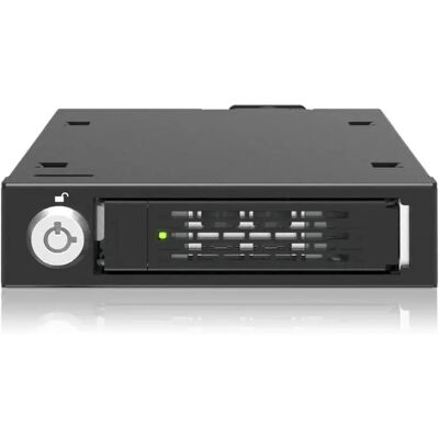 ICYDOCK ToughArmor MB601V5K-B U.2/U.3 NVMe SSD mobilrack fekete ICYDOCK ToughArmor MB601V5K-B U.2/U.3 NVMe SSD mobilrack fekete