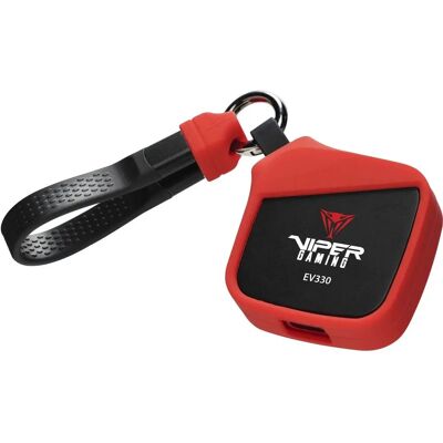 PATRIOT EV330 M.2 PCIe SSD külső ház USB 3.1 C fekete-piros PATRIOT EV330 M.2 PCIe SSD külső ház USB 3.1 C fekete-piros