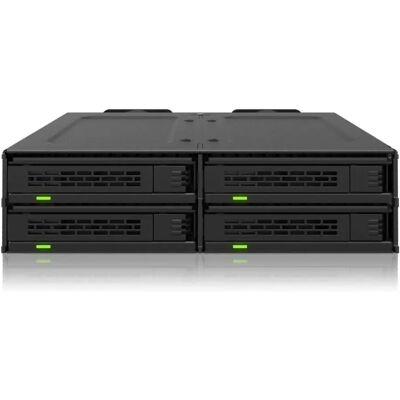 ICYDOCK ExpressCage MB324V4P-B 4x U.2/U.3 NVMe SSD mobilrack fekete ICYDOCK ExpressCage MB324V4P-B 4x U.2/U.3 NVMe SSD mobilrack fekete
