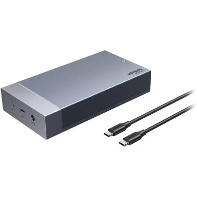 UGREEN CM847 2xM.2 PCIe USB4 SSD ház 40 Gb/s alumínium 65733EU UGREEN CM847 2xM.2 PCIe USB4 SSD ház 40 Gb/s alumínium 65733EU