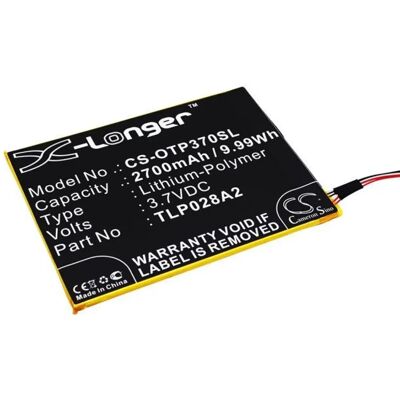 CAMERON SINO Li-Polymer akku 3.7V/2700mAh, Alcatel TLP028A2 kompatibilis, FEKETE CAMERON SINO Li-Polymer akku 3.7V/2700mAh, Alcatel TLP028A2 kompatibilis, FEKETE
