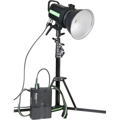 PHOTTIX Indra 500 TTL stúdióvaku + akkumulátor PHOTTIX Indra 500 TTL stúdióvaku + akkumulátor