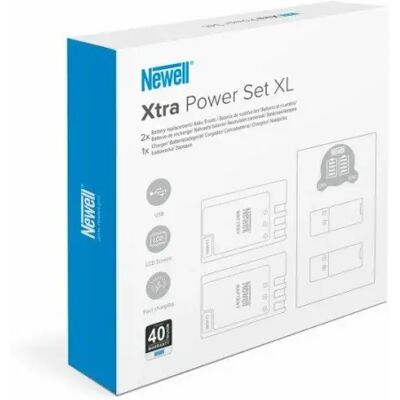 Newell DL-USB-C Akkumulátor Töltő Szett - Kamera Newell DL-USB-C Akkumulátor Töltő Szett - Kamera