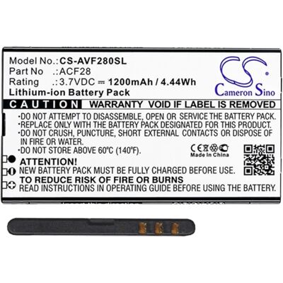 CAMERON SINO akku 1200mAh LI-ION ACF28 kompatibilis Archos F28 CAMERON SINO akku 1200mAh LI-ION ACF28 kompatibilis Archos F28