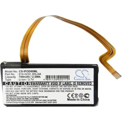 CAMERON SINO Li-Ion akku 3.7V/700mAh, Microsoft G71C0006Z110 kompatibilis, FEKETE CAMERON SINO Li-Ion akku 3.7V/700mAh, Microsoft G71C0006Z110 kompatibilis, FEKETE