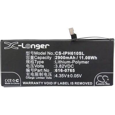 CAMERON SINO iPhone 6 Plus 5.5 CAMERON SINO LI-Polymer akku 3.7V/2900mAh + AS-CBT100 kábel CAMERON SINO iPhone 6 Plus 5.5 CAMERON SINO LI-Polymer akku 3.7V/2900mAh + AS-CBT100 kábel