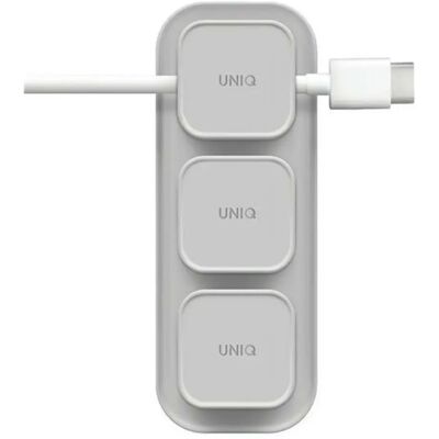 UNIQ Pod mágneses kábelrendező. szürke UNIQ Pod mágneses kábelrendező. szürke