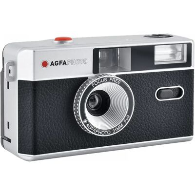 AGFAPHOTO Újrafelhasználható analóg fényképezőgép 35mm fekete AGFAPHOTO Újrafelhasználható analóg fényképezőgép 35mm fekete