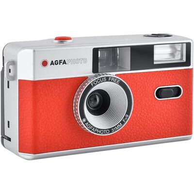 AGFAPHOTO Újrafelhasználható analóg fényképezőgép 35mm piros AGFAPHOTO Újrafelhasználható analóg fényképezőgép 35mm piros