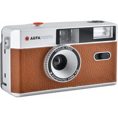 AGFAPHOTO Újrafelhasználható analóg fényképezőgép 35mm barna AGFAPHOTO Újrafelhasználható analóg fényképezőgép 35mm barna