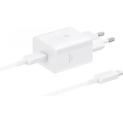 Samsung EP-T4511X Hálózati töltő + kábel 45W fehér Samsung EP-T4511X Hálózati töltő + kábel 45W fehér