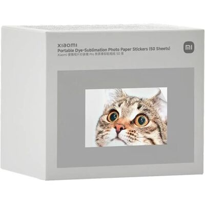 Xiaomi BHR082OGL Szublimációs fotópapír öntapadós 50 db-os Xiaomi BHR082OGL Szublimációs fotópapír öntapadós 50 db-os