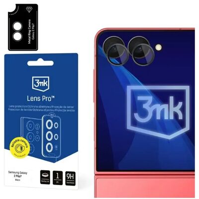 3MK Lens Pro Kamera lencsevédő Samsung Galaxy Z Flip 7 fekete 3MK Lens Pro Kamera lencsevédő Samsung Galaxy Z Flip 7 fekete