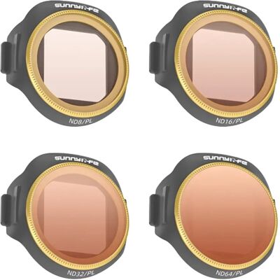 SUNNYLIFE N5P-FI097 ND8/PL+ND16/PL+ND32/PL+ND64/PL szűrőkészlet DJI Mini 5 Pro SUNNYLIFE N5P-FI097 ND8/PL+ND16/PL+ND32/PL+ND64/PL szűrőkészlet DJI Mini 5 Pro