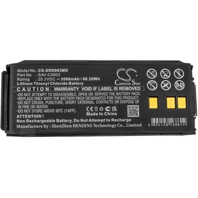 CAMERON SINO SaverOne SAV-C0903 CAMERON SINO Li-SOCl2 akku 25.2V 3500mAh CS-SRD903MD CAMERON SINO SaverOne SAV-C0903 CAMERON SINO Li-SOCl2 akku 25.2V 3500mAh CS-SRD903MD