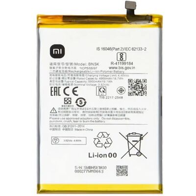 Xiaomi Redmi 12C akkumulátor 5000mAh LI-ION BN5K BN5K / BN5L Xiaomi Redmi 12C akkumulátor 5000mAh LI-ION BN5K BN5K / BN5L