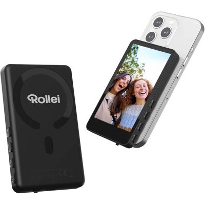 ROLLEI Easy Creator Selfie Monitor okostelefonhoz MagSafe fekete R26936 ROLLEI Easy Creator Selfie Monitor okostelefonhoz MagSafe fekete R26936